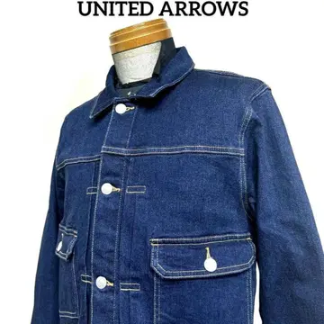 [ 새상품급 ] 다크 네이비 UNITED ARROWS 세컨드 데님 자켓