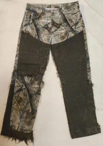 Wrangler 카모 패턴 바지