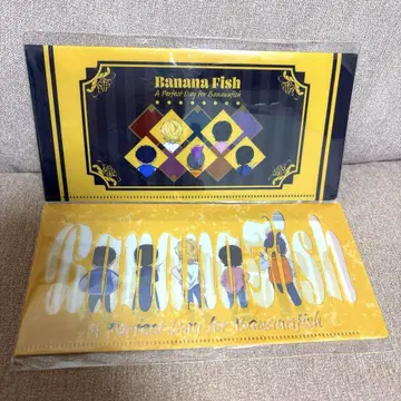 (미사용) BANANAFISH 바나나 피쉬 클리어 케이스