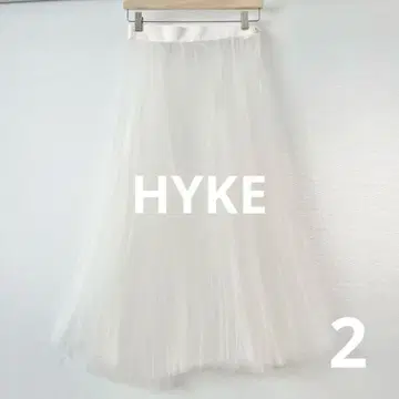 하이크 HYKE 시어 샤샤 스커트 흰색 화이트 2