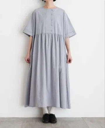 늑대와 올빼미 늑대와 달을 읽는 노앙 원피스 2025 블루 그레이