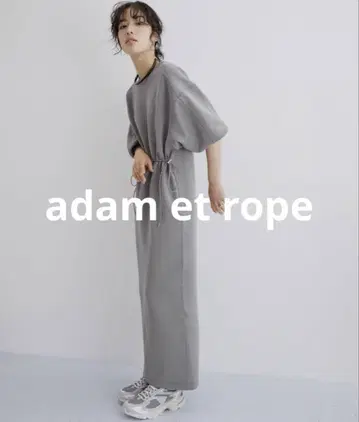 ADAM ET ROPE' FEMME 원피스 7부 소매 티셔츠 원피스