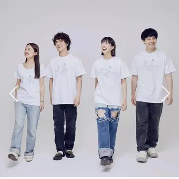 녹황색사회 유루 브로콜리 티셔츠