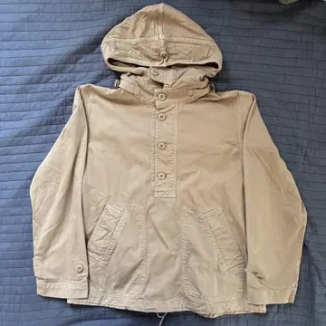 00s j.crew usnavy 카키 풀오버 후드티