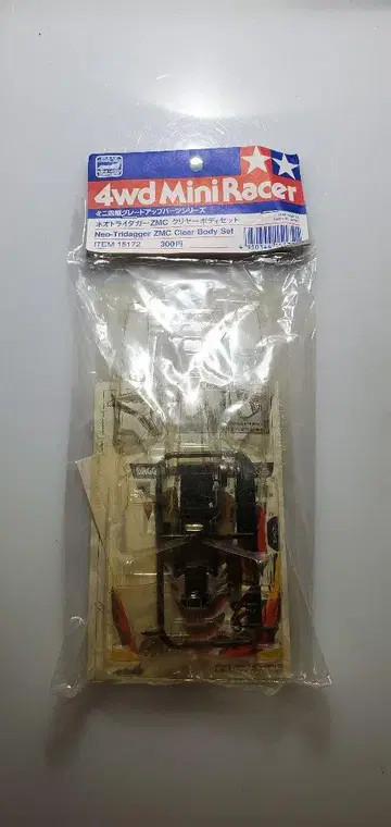 TAMIYA 미니 사륜구동 네오 트라이대거 ZMC 클리어 바디 세트