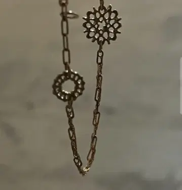 Kaoru 레이스 플라워 팔찌 lace flower bracelet