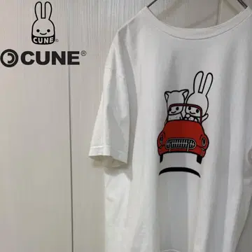 CUNE T셔츠 화이트