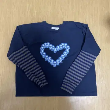 ARAKI 25SS SINREI HEART 레이어드 티