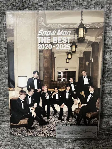 SnowMan THE BEST 2020-2025 초회반 B
