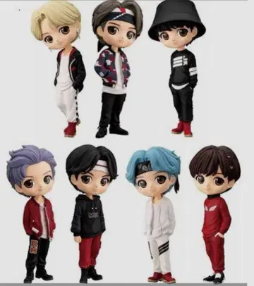 BTS TinyTAN 피규어 8체 세트