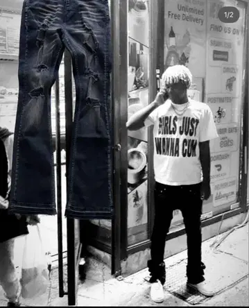 플레어 팬츠 W30 guapi valabasas truereligion