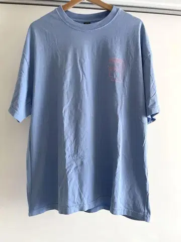 BRAIN DEAD 블루 프린트 T셔츠 L