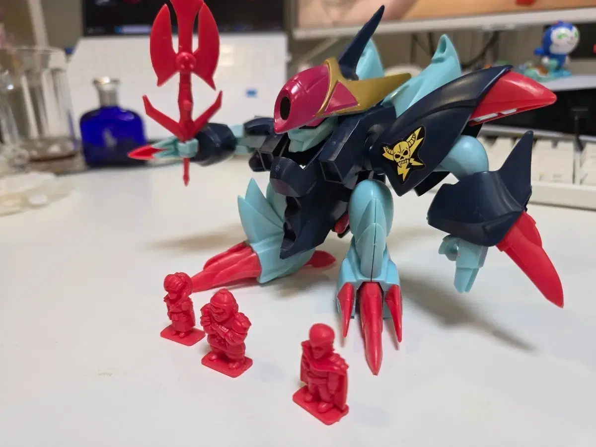 [Sing Sing Cop] Ultra Dragon - Wataru Black Dragon Horn Granzort Classic Plastic Lewsemaru Pokemon