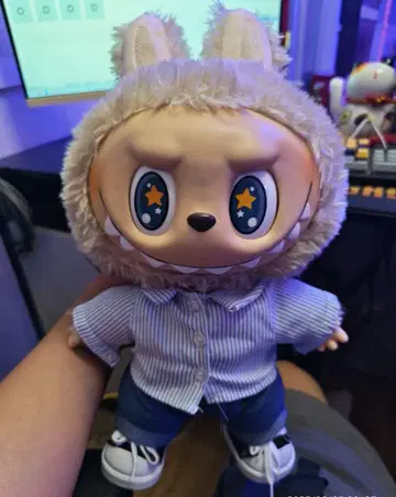 라부부 38cm 한정 눈 변경 가능 봉제 인형
