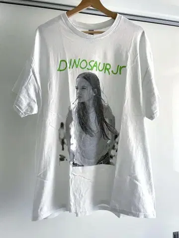 Dinosaur Jr. 프린트 T셔츠 화이트 LX
