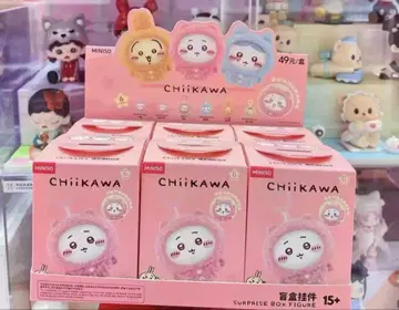 치이카와 페이스 체인지 마스코트 전6종 세트 중국 한정판 MINISO