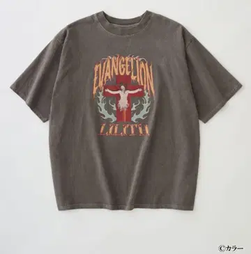 EVANGELION LILITH 다크 그레이 T셔츠