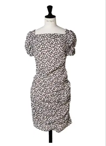 Draped Cherry Pattern Mini One-Piece