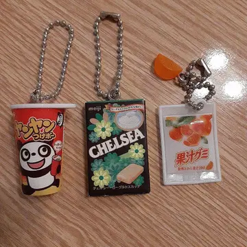 meiji CHELSEA 얀얀츠케보 가챠가챠 바스락 참