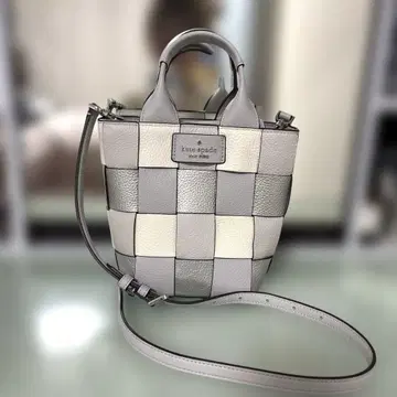 케이트 스페이드 바스켓 미니 토트 백