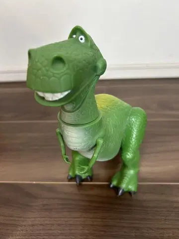 렉스 피규어 녹색 약 20cm
