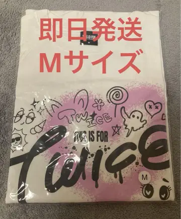 [당일 발송] TWICE T셔츠 M사이즈 POPUP 팝업 화이트