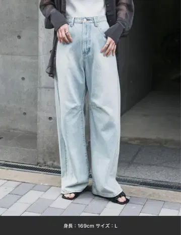 SENSE OF PLACE by URBAN RESEARCH 커브 데님