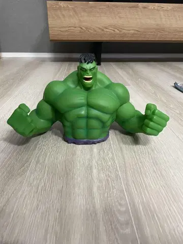 헐크 저금통 피규어