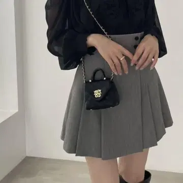 SNIDEL 사이드 플리츠 스커트 숏 팬츠 스나이델 SWFP234008