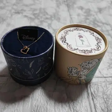 센트 퓌르 Disney 미녀와 야수 목걸이 여성용 실버
