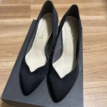 LE TALON 8cm 백 다이아 펌프스