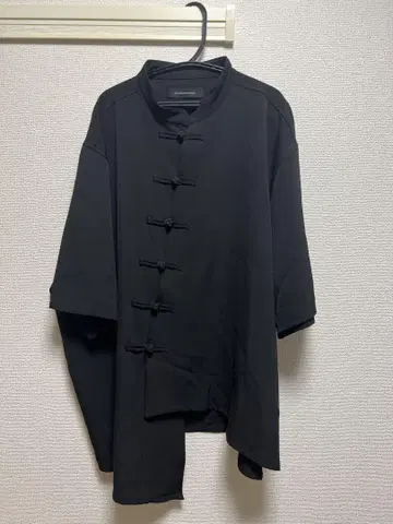 not conventional asymmetry china shirt