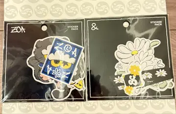 ZO&FRIENDS 팝업 ZOA A&NE 스티커 조아 지연