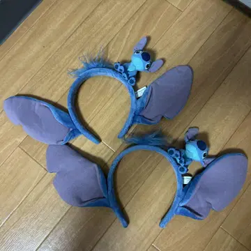 스티치 머리띠 2개 세트