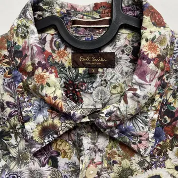 폴스미스 꽃무늬 PaulSmith 반팔 셔츠 컬렉션 S 사이즈