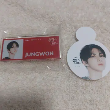 ENHYPEN 정원 도쿄 타워 네임플레이트 스트로 태그