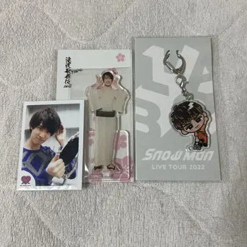 Snow Man 무카이 코지 미니 사진 세트 아크릴 스탠드 스노치루