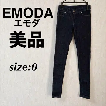 새상품급 EMODA 에모다 스키니 데님 청바지 데님 팬츠