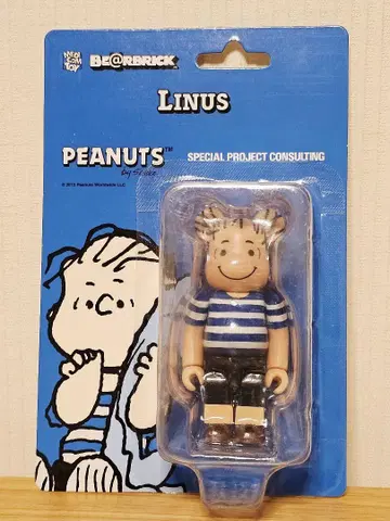 베어브릭 100% PEANUTS LINUS