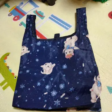 PINKHOUSE 고양이 토트 에코백