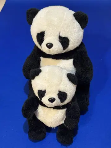 팬더 봉제 인형 대소 세트