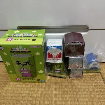 짱구는 못말려 제일복권 쵸코비 라이트 박스 스티커 세트