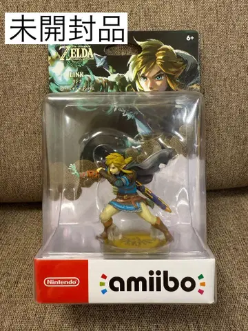 미개봉품 amiibo 젤다의 전설 티어스 오브 더 킹덤 링크