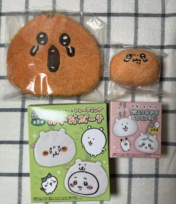 나가노 마켓 오카오 파우치 방울 마스코트
