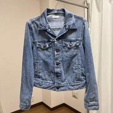자유구 데님 자켓
