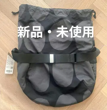 미사용 새상품 유니클로 마리메꼬 콜라보 드로우 스트링 백
