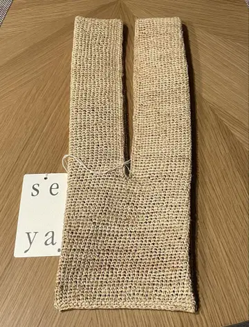 seya. MINI RAFFIA BAG