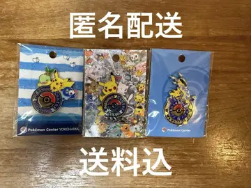 포켓몬 센터 로고 핀즈 3세트