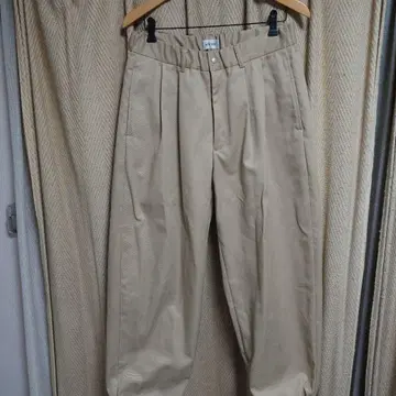 ALOUND TWOTUCK TAPERED CHINO PANTS L