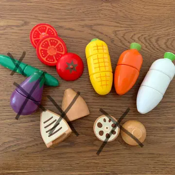 WOODY PUDDY 야채 4세트